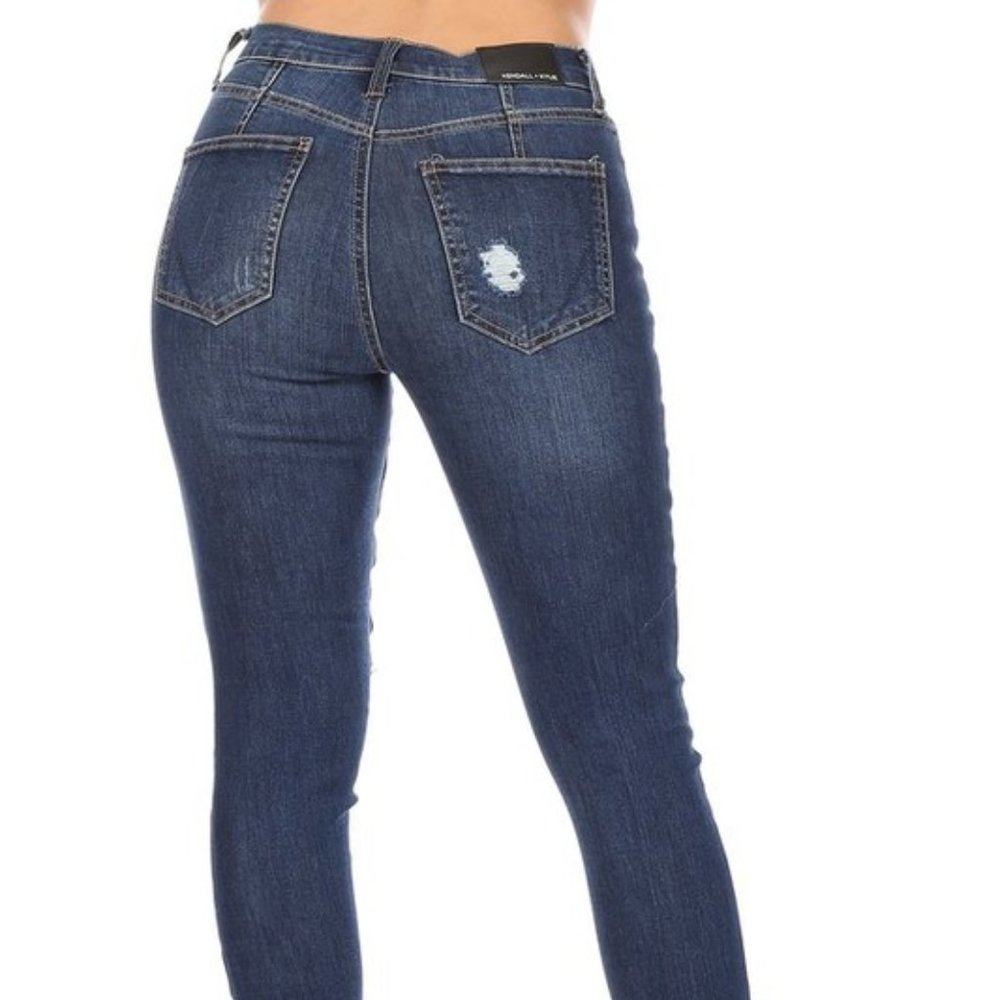Giant High-Rise Ankle Skinny Jeans -ASHWOOD-
